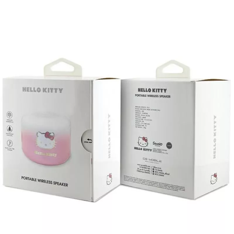 „Hello Kitty“ belaidis garsiakalbis HKWSBT6GKEP Pink Electroplate Gradient