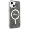 Guess GUHMP15MH4STW Hardcase IML MagSafe, iPhone 15 Plus / 14 Plus 6,7 inch Brown