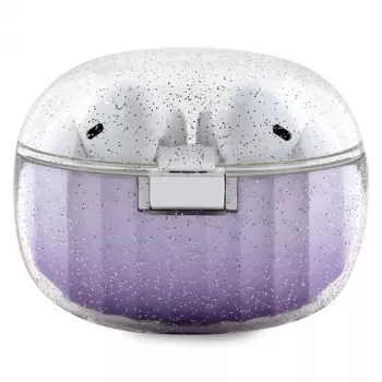“Guess Glitter Gradient” belaidės ausinės su įkrovimo dėklu (violetinė)