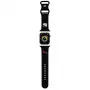 Hello Kitty HKAWLSCHBLK Silikoninis dirželis Apple Watch 42/44/45/49mm juodas