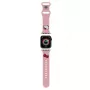 Hello Kitty HKAWLSCHBLP Silikoninis dirželis Apple Watch 42/44/45/49mm rožinis