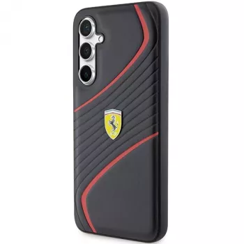 Ferrari FEHCS23FEPTWK S23 FE S711 Hardcase Twist Metal Logo Black