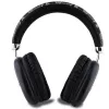 Guess Gcube Metallic Script Logo On-Ear Bluetooth Headphones Black