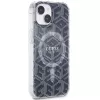 Guess GUHMP15MHGCUSTGK GCube MagSafe Hard Case, skirta iPhone 15 Plus / 14 Plus 6,7 inch, juoda