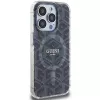 Guess GUHMP15XHGCUSTGK iPhone 15 Pro Max 6,7 inch Hardcase IML GCube MagSafe Black