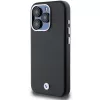 BMW Signature Wrapped Metal MagSafe dėklas, skirtas „Apple iPhone 15 Pro“ 6,1 inch juodas