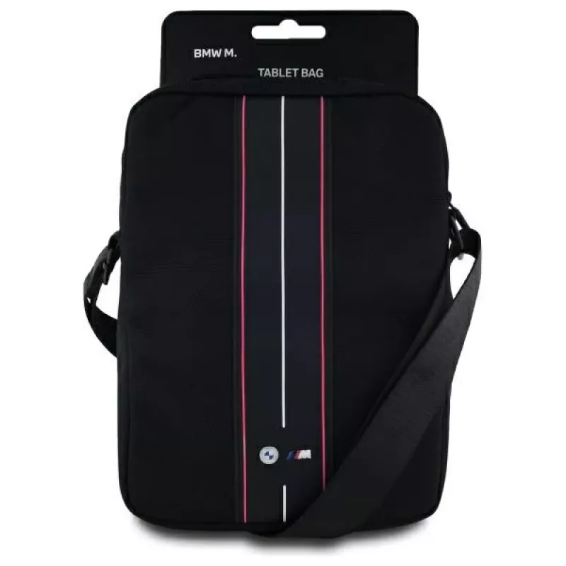 BMW BMTB10COMPVSKR Tablet Bag 10 inch Black Nylon Red Stripe
