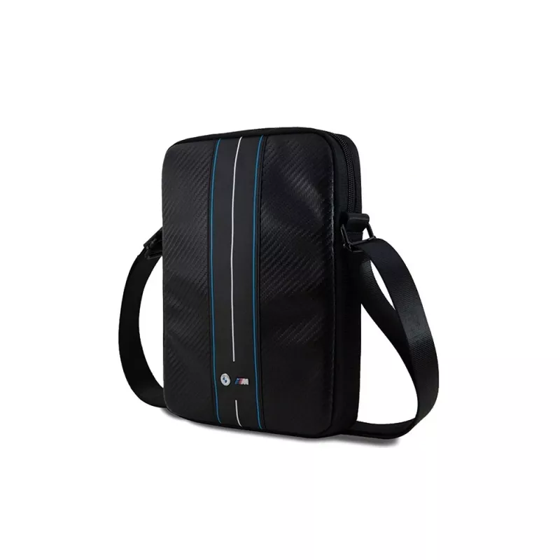 BMW BMTB10COMSCAKL 10 Black/Carbon Blue Stripes Laptop Bag