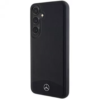 Mercedes-Benz S24+ S926 Hardcase Leather Textured & Plain MagSafe, skirta Samsung Galaxy S24+