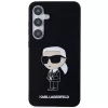 Karl Lagerfeld KLHCS24MSNIKBCK Ikonik Silicone Case, Samsung Galaxy S24+ (SM-S926), juoda