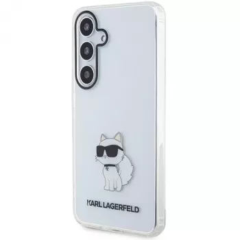 Karl Lagerfeld KLHCS24SHNCHTCT S24 S921 Transparent Hard Case IML Choupette, Samsung Galaxy S24
