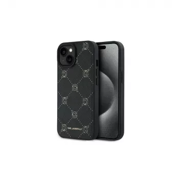 Karl Lagerfeld KLHMP15MPGKHPHK iPhone 15 Plus 6,7 inch Black Karl Head MagSafe Case