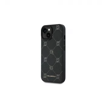 Karl Lagerfeld KLHMP15MPGKHPHK iPhone 15 Plus 6,7 inch Black Karl Head MagSafe Case