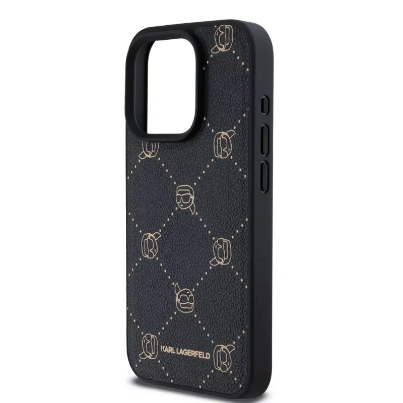 Karl Lagerfeld iPhone 15 Pro Max 6,7 inch Black MagSafe Karl Head Protective Case