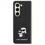 Karl Lagerfeld KLHCSA35SAKCNPK A35 A356 Hardcase Black Saffiano Karl & Choupette Pin, Samsung Galaxy A35 5G