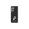 Karl Lagerfeld KLHCSA35SAKCNPK A35 A356 Hardcase Black Saffiano Karl & Choupette Pin, Samsung Galaxy A35 5G