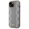 DKNY DKHMP15MPCPVSLE iPhone 15 Plus 6,7 inch Beige Hardcase Leather Checkered Mono Pattern MagSafe