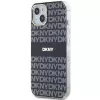 DKNY DKHMP15MHRHSEK „Hard Case“ „iPhone 15 Plus“ / „14 Plus“ 6,7 inch juodas, IML „Mono & Stripe“ su „MagSafe“