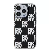 DKNY DKHCP15LHDLCEK kietas dėklas Apple iPhone 15 Pro 6.1, juodas, IML Checkered Mono Pattern