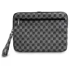 DKNY Sleeve DKCS14PVSHLK 14 Black Checkered Pattern Printed Stripes