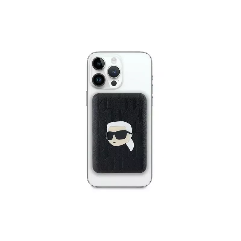 KARL LAGERFELD KLPB5FPGKSKIHK Belaidis maitinimo bankas 5000mAh 15W MagSafe Juodas