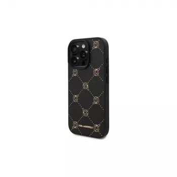 Karl Lagerfeld MagSafe Karl Head Case, skirtas iPhone 16 Pro Max (Juoda)