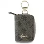 Guess kabelių dėklas GUABP4DPTW Brown 4G Triangle Eco-Leather aksesuarų organizatorius