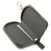 Guess kabelių dėklas GUABP4DPTW Brown 4G Triangle Eco-Leather aksesuarų organizatorius