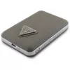 GUESS Grained Triangle Wireless Power Bank 5000mAh 15W USB-C MagSafe Brown