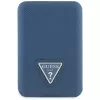 GUESS Grained Triangle Wireless Power Bank 5000mAh 15W USB-C MagSafe Blue