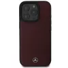 Mercedes-Benz MEHMP16X23RBARR Hardcase for Apple iPhone 16 Pro Max 6,9 inch Red Textured and Plain Leather MagSafe