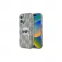 Karl Lagerfeld IML Karl Head Electroplated Case, skirta iPhone 16 (juoda)