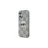 Karl Lagerfeld IML Karl Head Electroplated Case, skirta iPhone 16 (juoda)