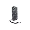 Karl Lagerfeld Zebra With Cord Case, skirta iPhone 16 Pro, violetinė