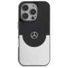 Mercedes-Benz MEHMP16L23HBIGK Hardcase Double Layer BiColor MagSafe, skirta iPhone 16 Pro 6,3 inch, juoda/sidabrinė