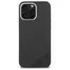 Mercedes-Benz MEHMP16X23SUGDK iPhone 16 Pro Max 6,9 inch Black Silicone Hard Case with Tonal Logo Wood Pattern MagSafe