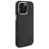 Mercedes-Benz MEHMP16X23SUGDK iPhone 16 Pro Max 6,9 inch Black Silicone Hard Case with Tonal Logo Wood Pattern MagSafe