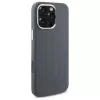 Mercedes-Benz iPhone 16 Pro Max 6,9 inch Hardcase Silicone Grey Vertical Tonal Stripes MagSafe