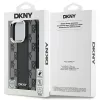 DKNY DKHMP16XPCPVSLK Kietas Dėklas Šachmatų Raštas MagSafe, Skirtas iPhone 16 Pro Max 6.9, Juodas