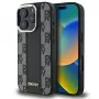 DKNY DKHMP16XPCPVSLK Kietas Dėklas Šachmatų Raštas MagSafe, Skirtas iPhone 16 Pro Max 6.9, Juodas