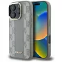 DKNY Checkered Pattern MagSafe Case, skirta Apple iPhone 16 Pro - Smėlio spalvos