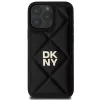 DKNY DKHCP16LPQDSLK Quilted Stack Logo iPhone 16 Pro Dėklas Juodas