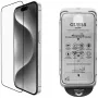 Guess BP Rhinestone 2-in-1 Screen and Camera Lens Protector Set for Apple iPhone 16 Pro Max - sidabrinis