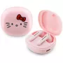 „Hello Kitty O“ blizgiosios apdailos TWS ausinės, rožinės spalvos