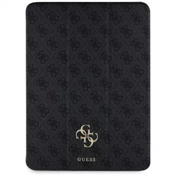Guess GUFC13RM24PS4SGK iPad Air 13 M2 2024 / M3 2025 / M4 2026 Black Magnetic 4G Big Logo Folio Case