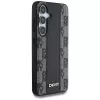 DKNY Odinis languoto rašto dėklas su MagSafe, skirtas Samsung Galaxy S25, juodas