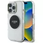 Guess IML Metal Colored Circle Classic Logo MagSafe Case, skirta iPhone 16 Pro Max (Juoda)