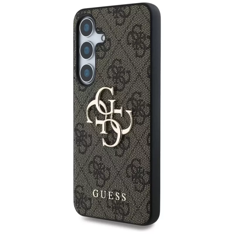 Guess Big 4G Logo Classic Logo Dėklas, Samsung Galaxy S25+ (Ruda)