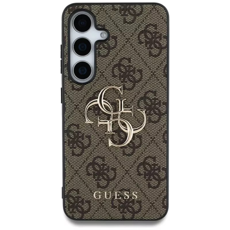 Guess Big 4G Logo Classic Logo Dėklas, Samsung Galaxy S25+ (Ruda)
