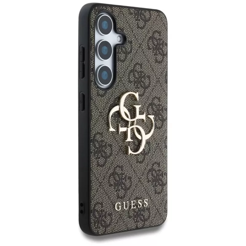 Guess Big 4G Logo Classic Logo Dėklas, Samsung Galaxy S25+ (Ruda)